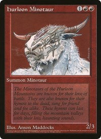 Hurloon Minotaur (Oversized) [Oversize Cards] | Black Swamp Games