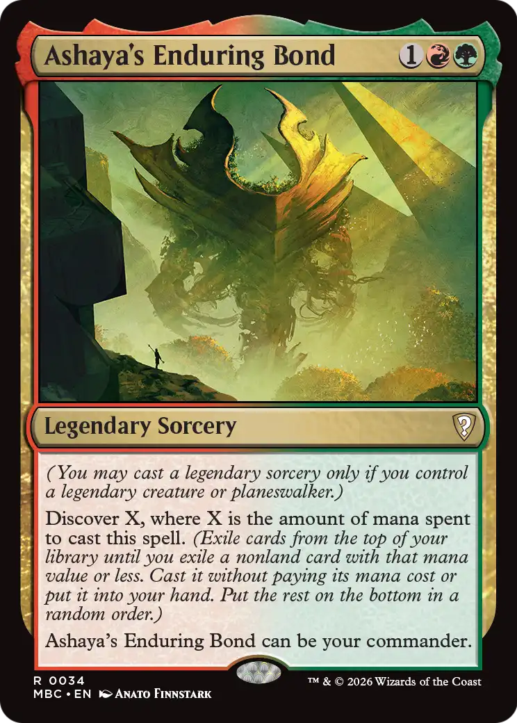 Ashaya's Enduring Bond [Mystery Booster: Commander Edition] | Black Swamp Games