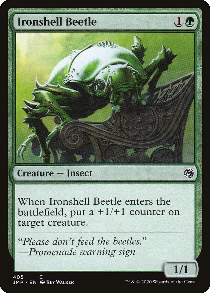 Ironshell Beetle [Jumpstart] | Black Swamp Games