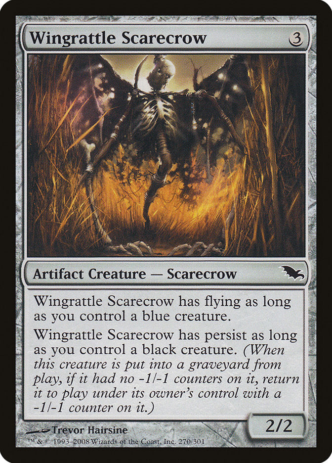 Wingrattle Scarecrow [Shadowmoor] | Black Swamp Games