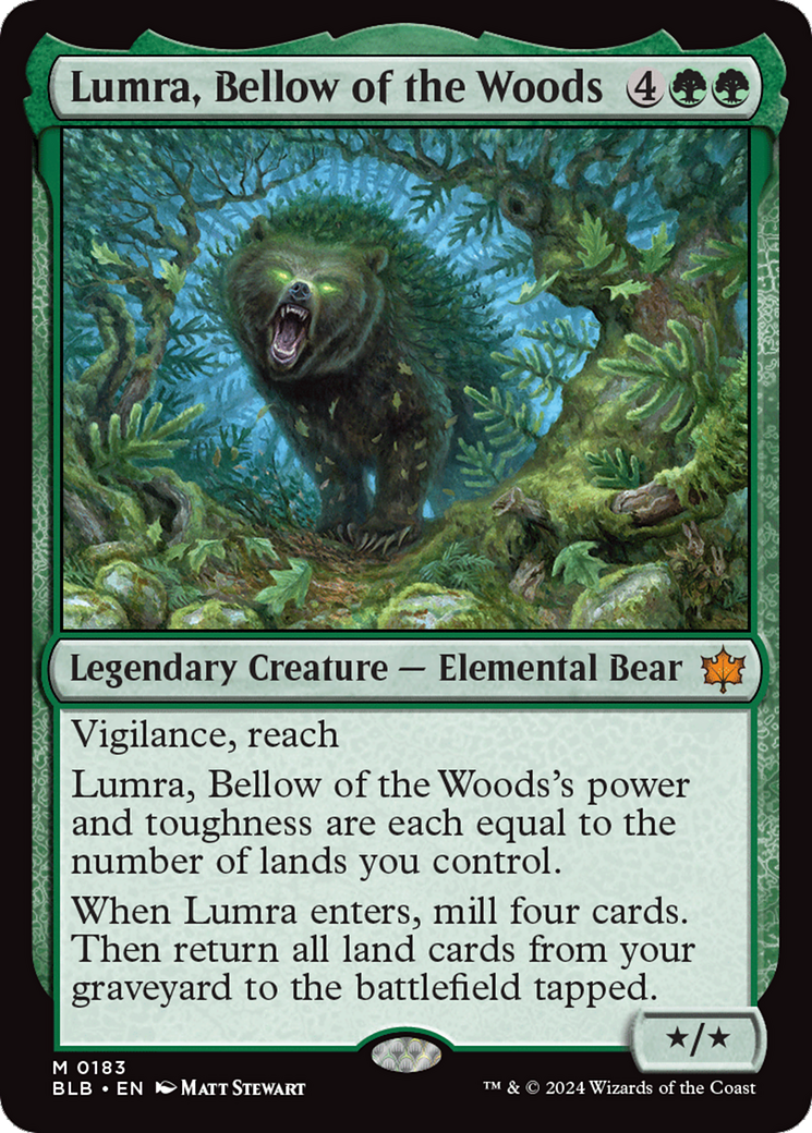 Lumra, Bellow of the Woods [Bloomburrow] | Black Swamp Games