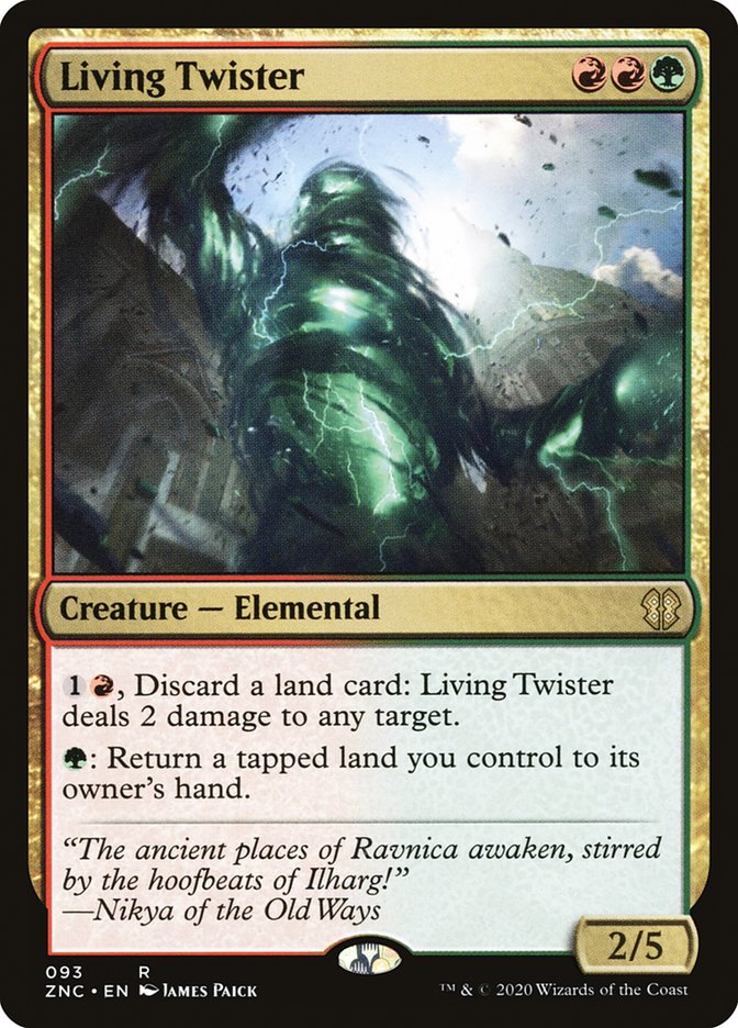 Living Twister [Zendikar Rising Commander] | Black Swamp Games