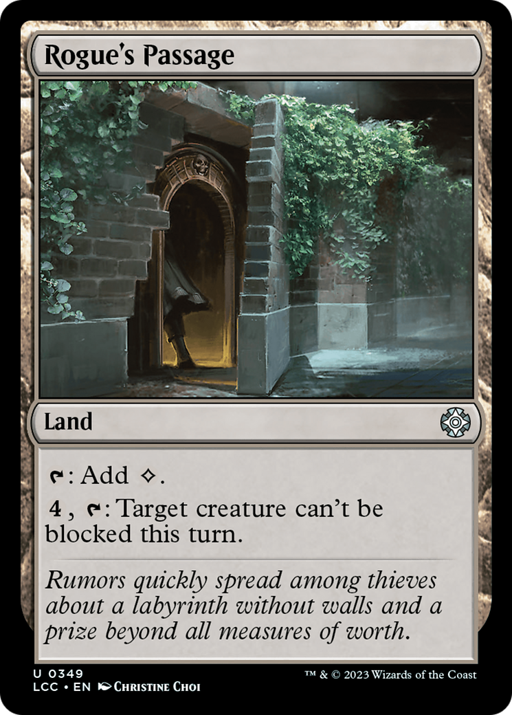 Rogue's Passage [The Lost Caverns of Ixalan Commander] | Black Swamp Games