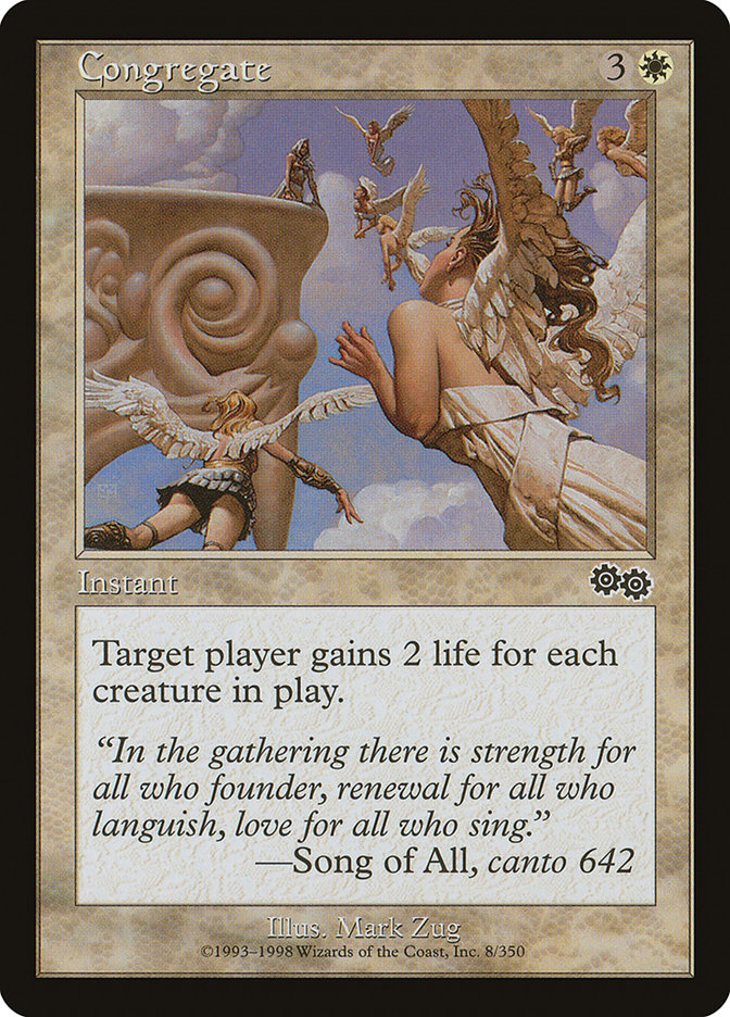 Congregate [Urza's Saga] | Black Swamp Games