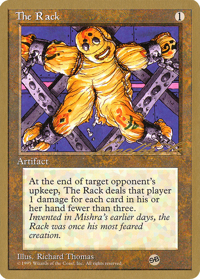 The Rack (Leon Lindback) (SB) [Pro Tour Collector Set] | Black Swamp Games