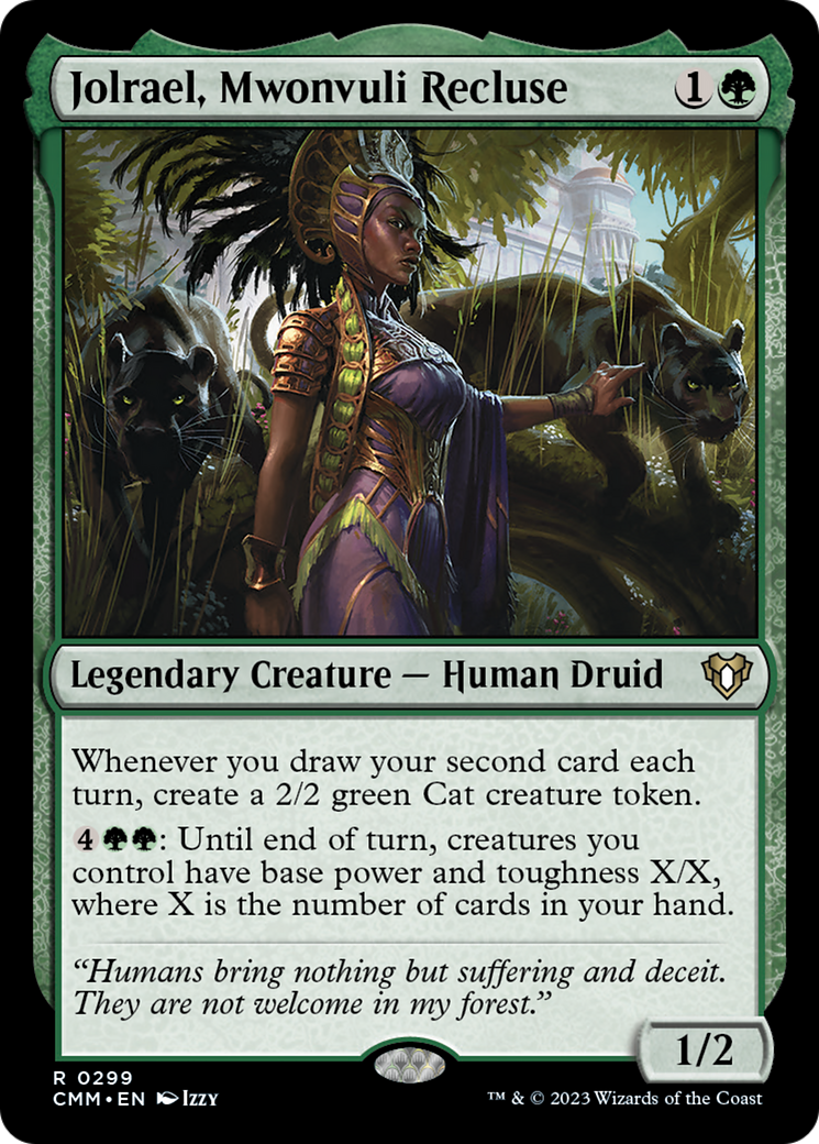 Jolrael, Mwonvuli Recluse [Commander Masters] | Black Swamp Games