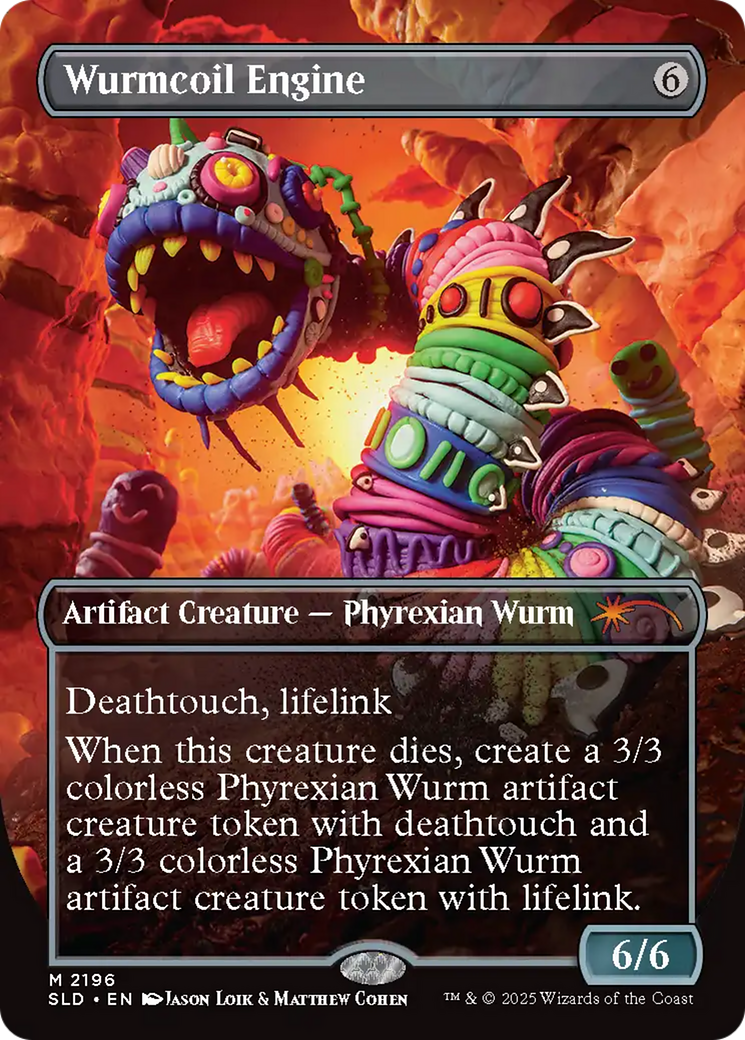 Wurmcoil Engine (2196) (Rainbow Foil) [Secret Lair Drop Series] | Black Swamp Games