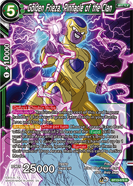 Golden Frieza, Pinnacle of the Clan (Rare) (BT13-076) [Supreme Rivalry] | Black Swamp Games