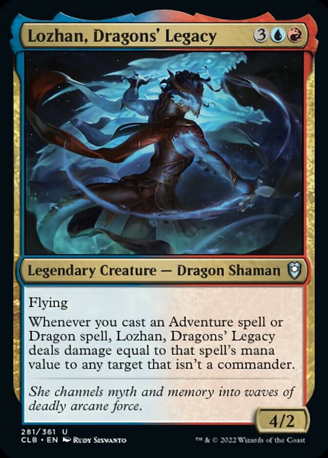 Lozhan, Dragons' Legacy [Commander Legends: Battle for Baldur's Gate] | Black Swamp Games
