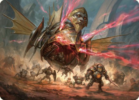Liberator, Urza's Battlethopter Art Card [The Brothers' War Art Series] | Black Swamp Games