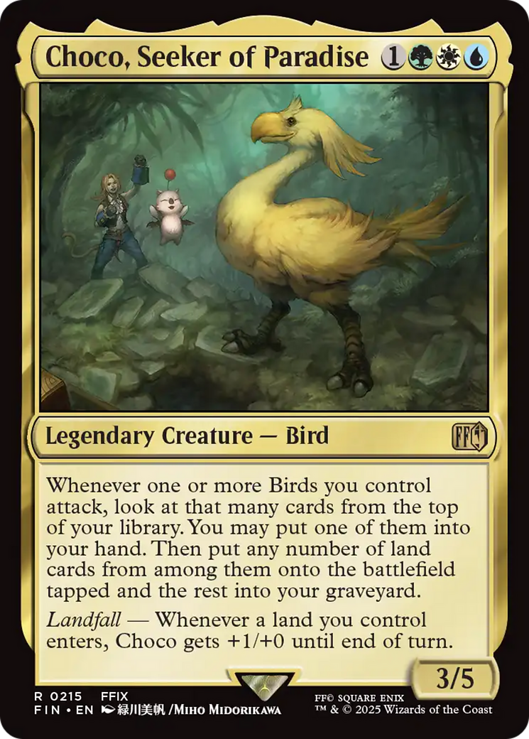 Choco, Seeker of Paradise [FINAL FANTASY] | Black Swamp Games