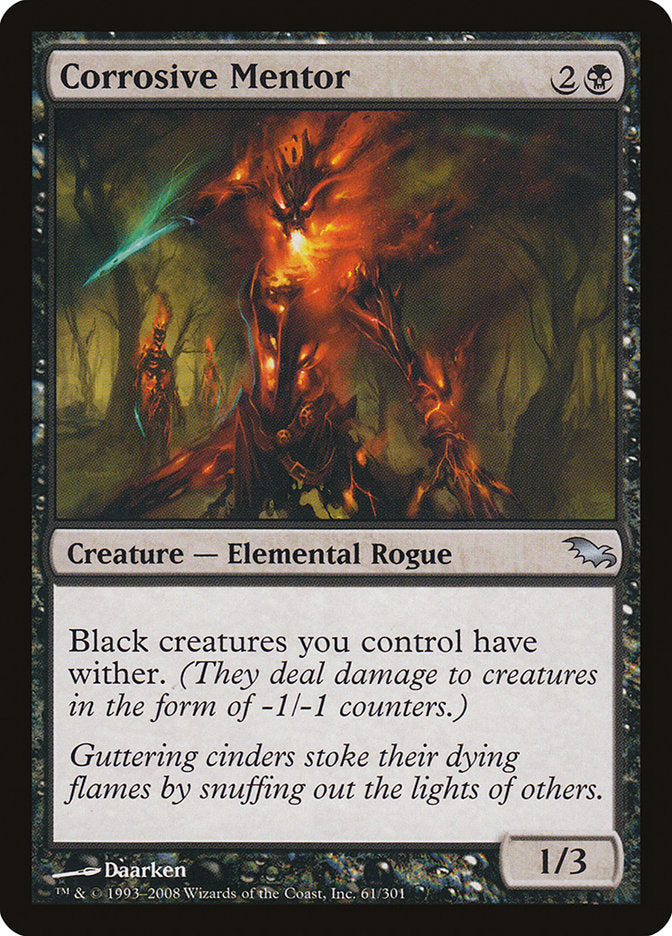Corrosive Mentor [Shadowmoor] | Black Swamp Games