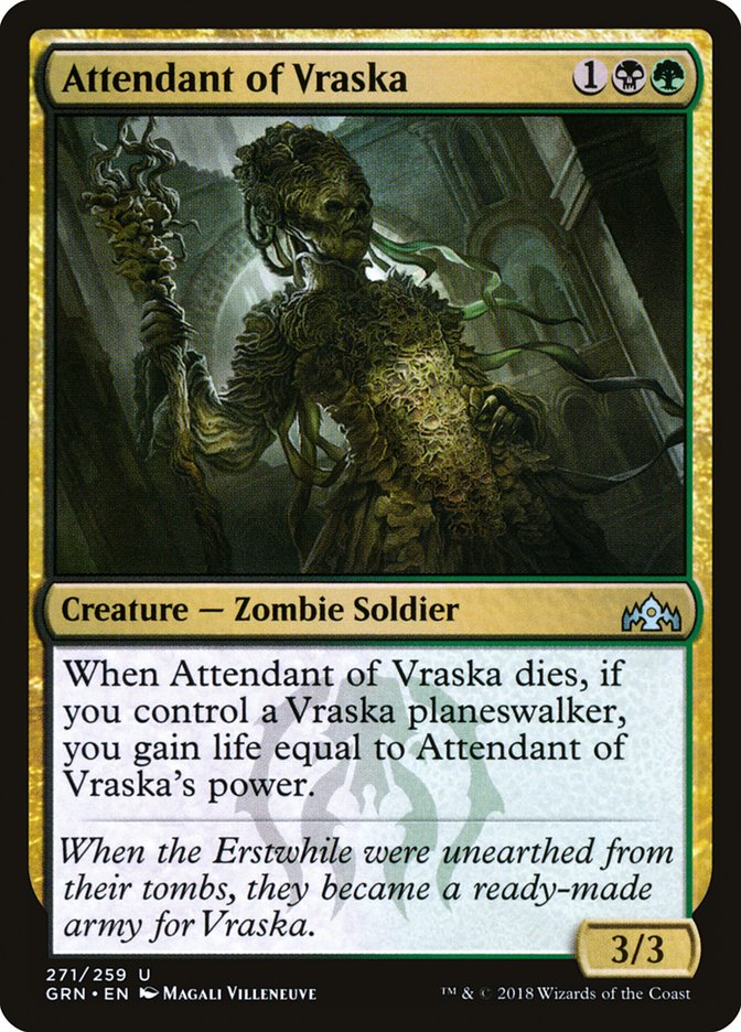 Attendant of Vraska [Guilds of Ravnica] | Black Swamp Games