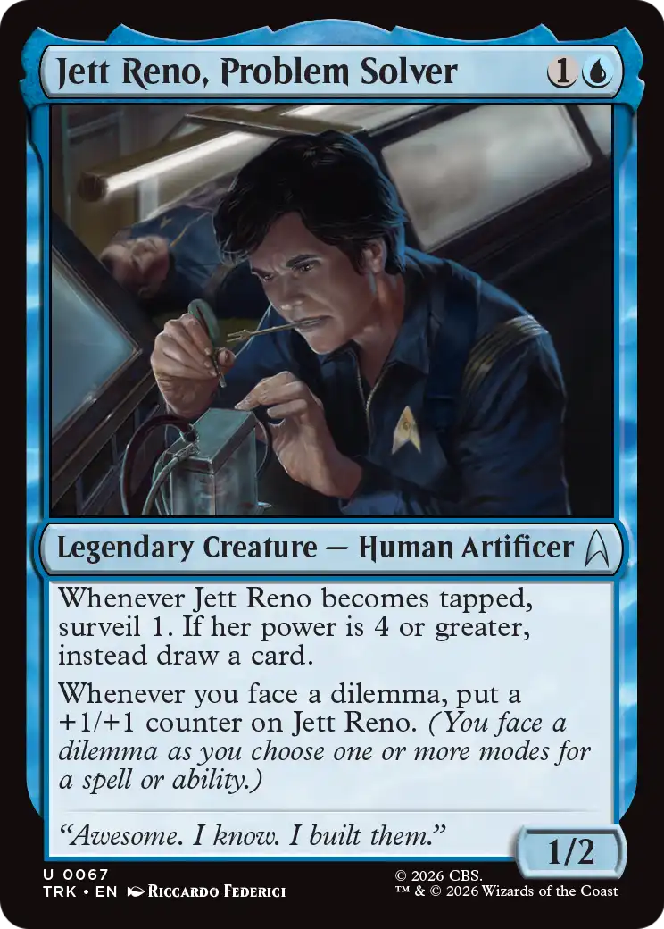 Jett Reno, Problem Solver [Star Trek] | Black Swamp Games