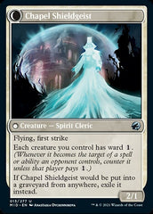 Chaplain of Alms // Chapel Shieldgeist [Innistrad: Midnight Hunt] | Black Swamp Games
