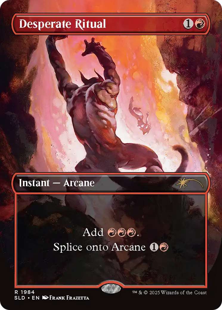 Desperate Ritual (1984) [Secret Lair Drop Series] | Black Swamp Games