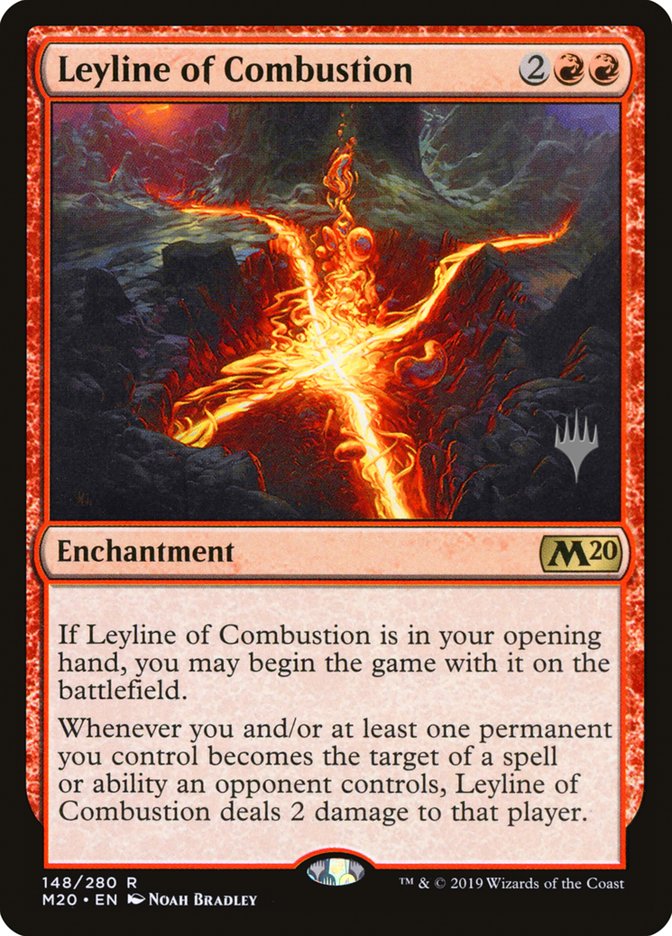 Leyline of Combustion (Promo Pack) [Core Set 2020 Promos] | Black Swamp Games
