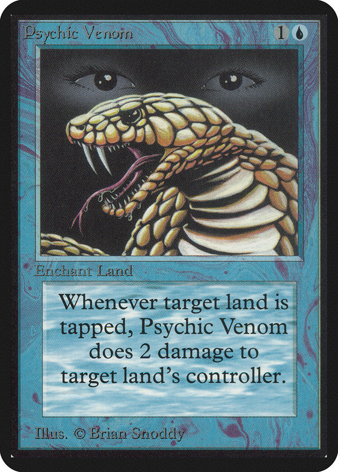 Psychic Venom [Alpha Edition] | Black Swamp Games