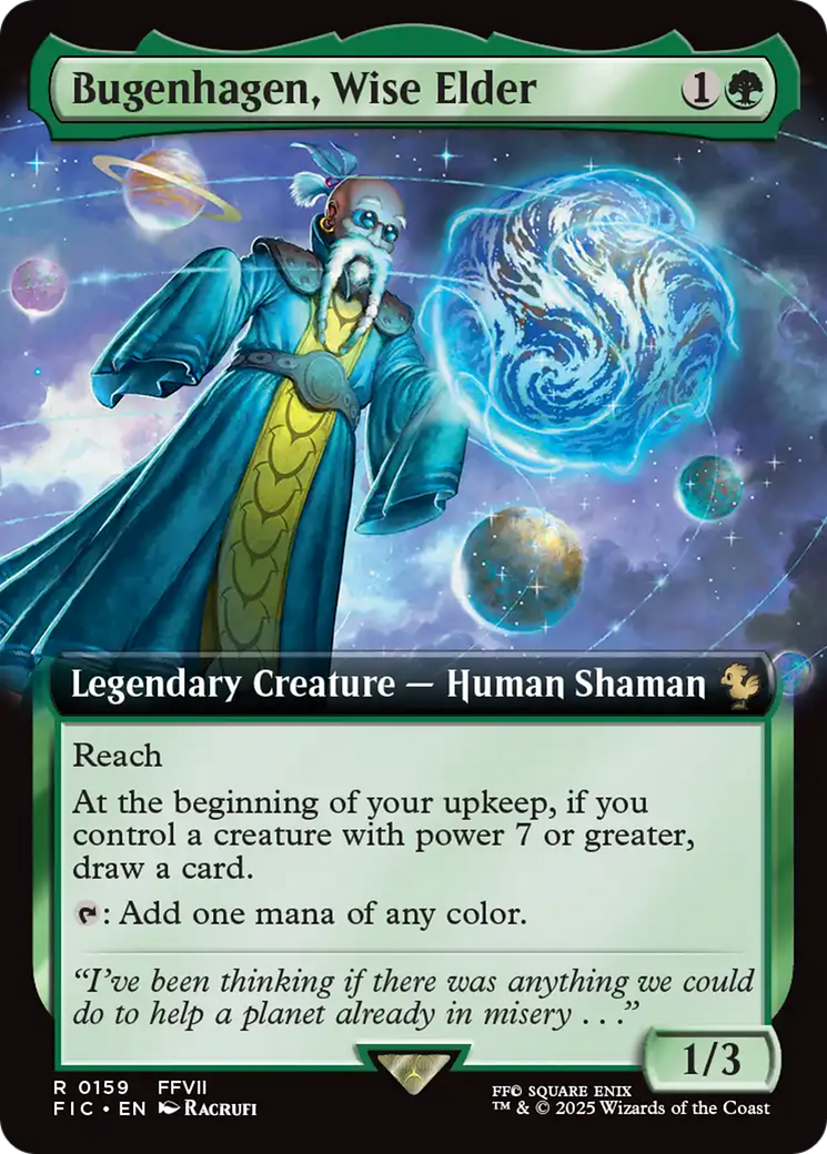 Bugenhagen, Wise Elder (Extended Art) [FINAL FANTASY Commander] | Black Swamp Games