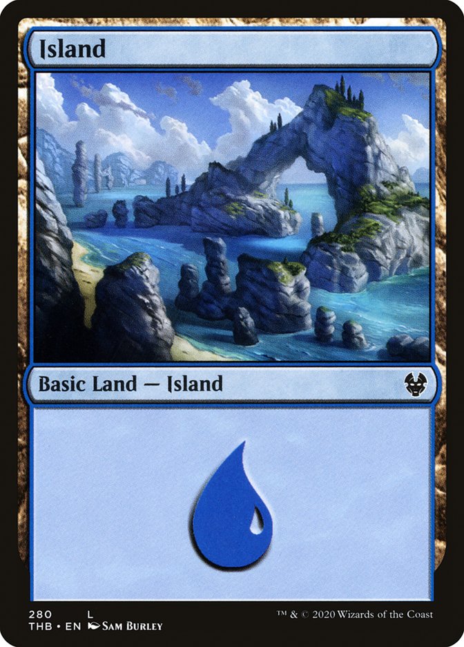 Island (280) [Theros Beyond Death] | Black Swamp Games