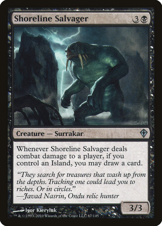 Shoreline Salvager [Worldwake] | Black Swamp Games