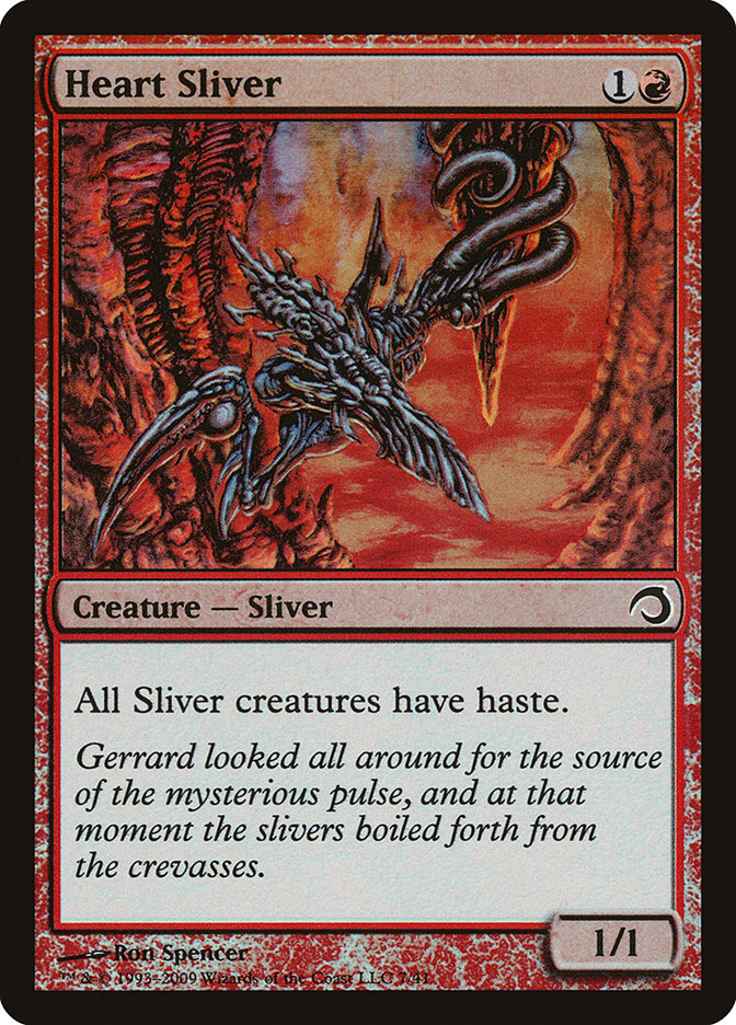 Heart Sliver [Premium Deck Series: Slivers] | Black Swamp Games