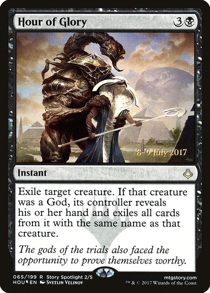 Hour of Glory [Hour of Devastation Prerelease Promos] | Black Swamp Games