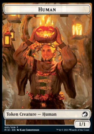 Human // Insect Double-Sided Token [Innistrad: Midnight Hunt Tokens] | Black Swamp Games
