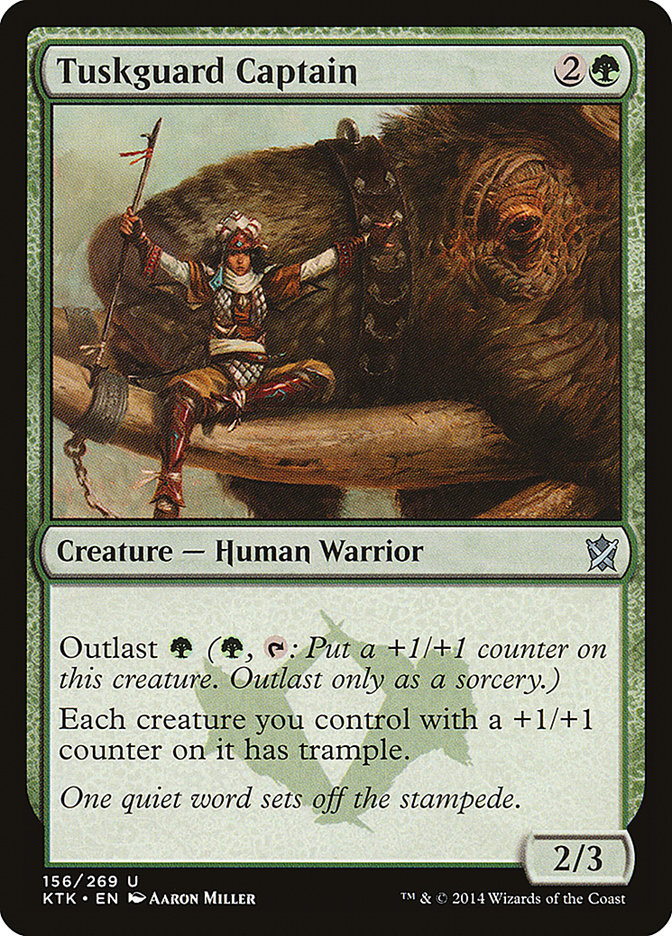 Tuskguard Captain [Khans of Tarkir] | Black Swamp Games