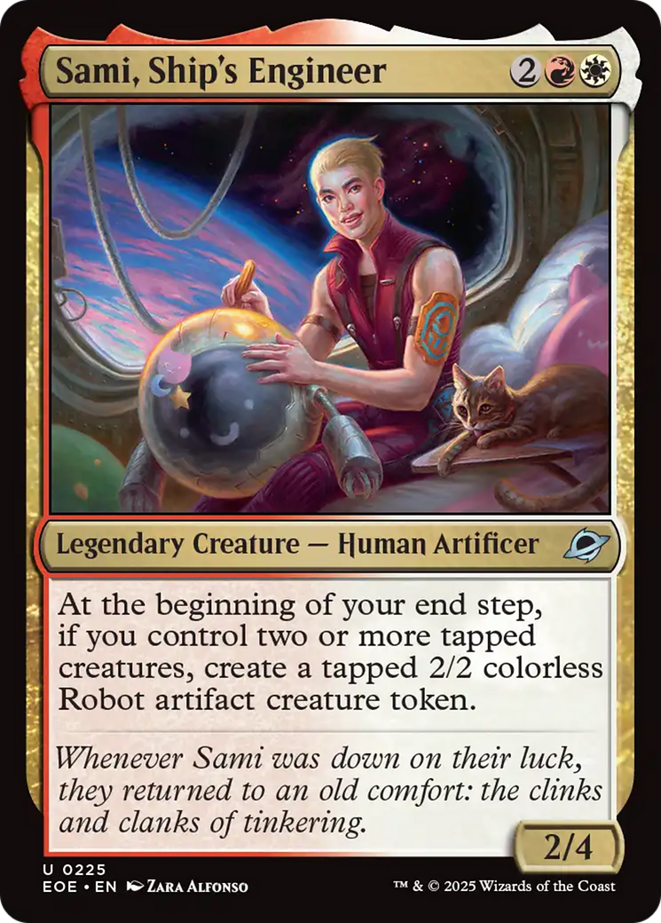 Sami, Ship's Engineer [Edge of Eternities] | Black Swamp Games