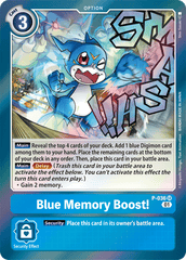 Blue Memory Boost! [P-036] [Promotional Cards] | Black Swamp Games