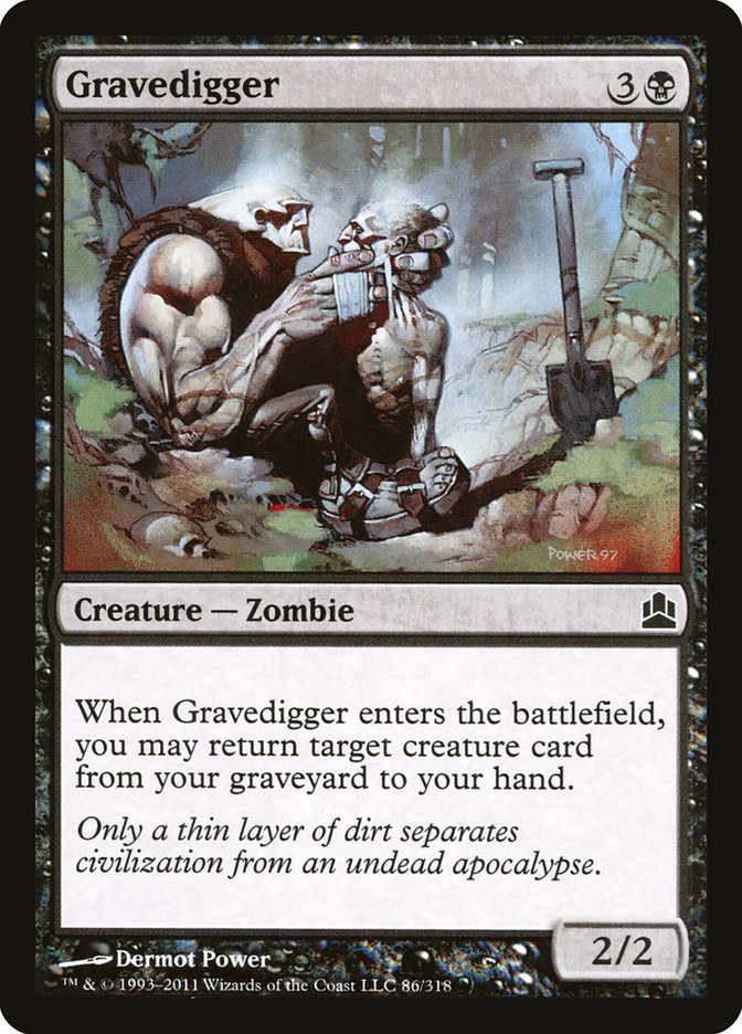 Gravedigger [Commander 2011] | Black Swamp Games