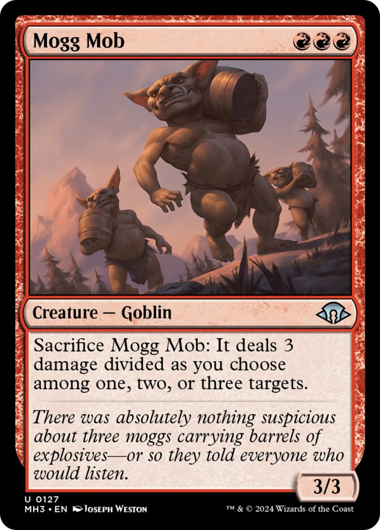 Mogg Mob [Modern Horizons 3] | Black Swamp Games