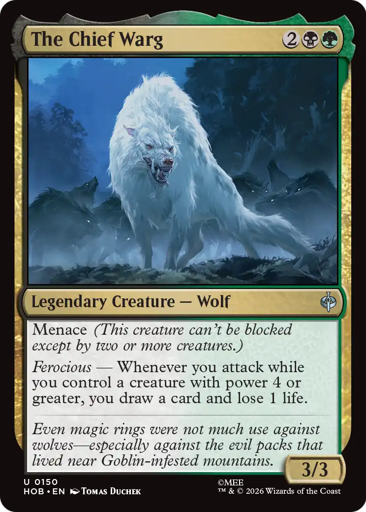 The Chief Warg [The Hobbit] | Black Swamp Games