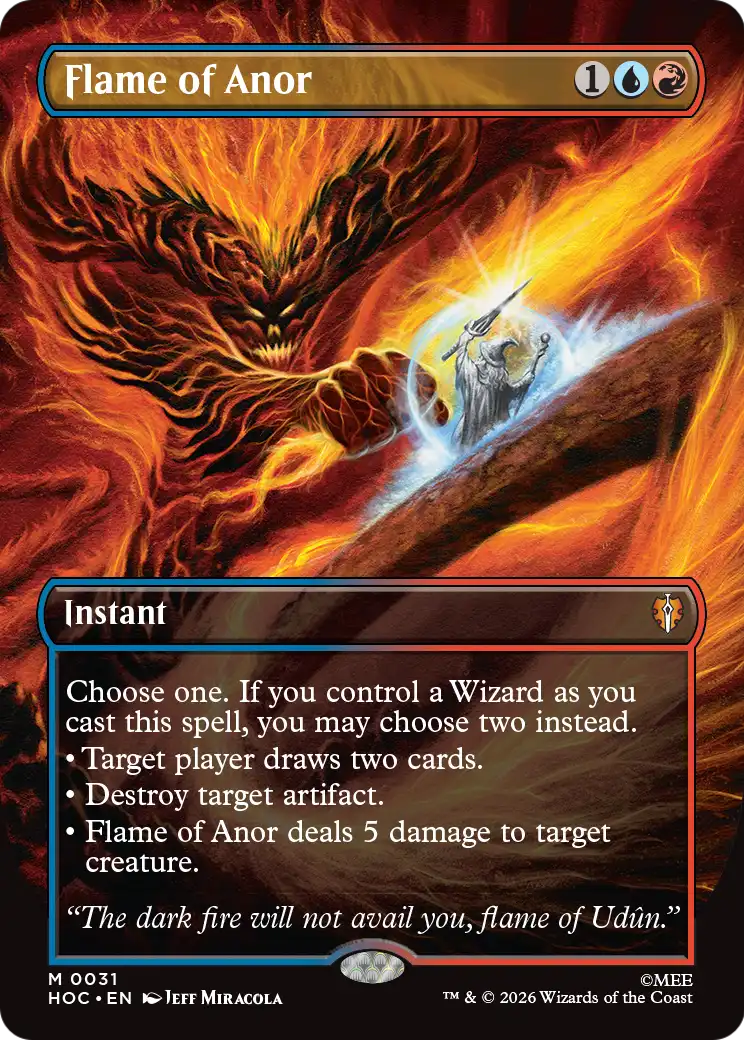 Flame of Anor (Borderless) [The Hobbit: Eternal-Legal] | Black Swamp Games