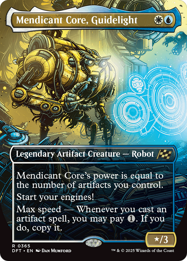 Mendicant Core, Guidelight (Borderless) [Aetherdrift] | Black Swamp Games