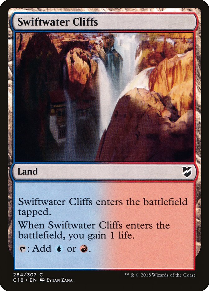Swiftwater Cliffs [Commander 2018] | Black Swamp Games