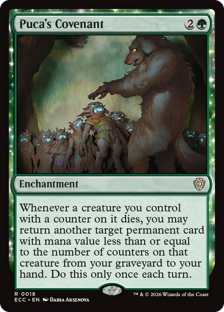 Puca's Covenant [Lorwyn Eclipsed Commander] | Black Swamp Games