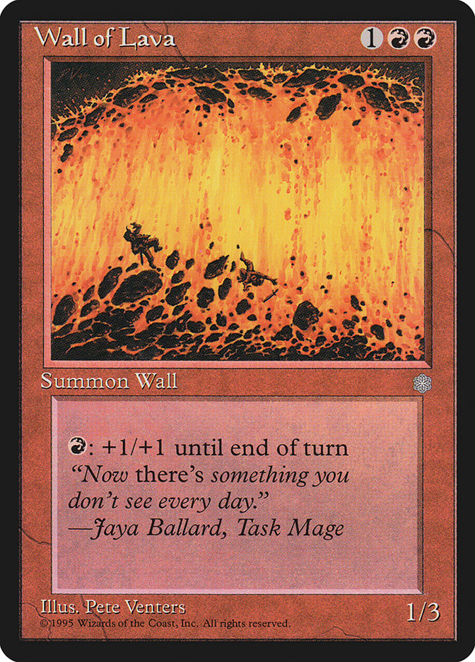 Wall of Lava [Ice Age] | Black Swamp Games