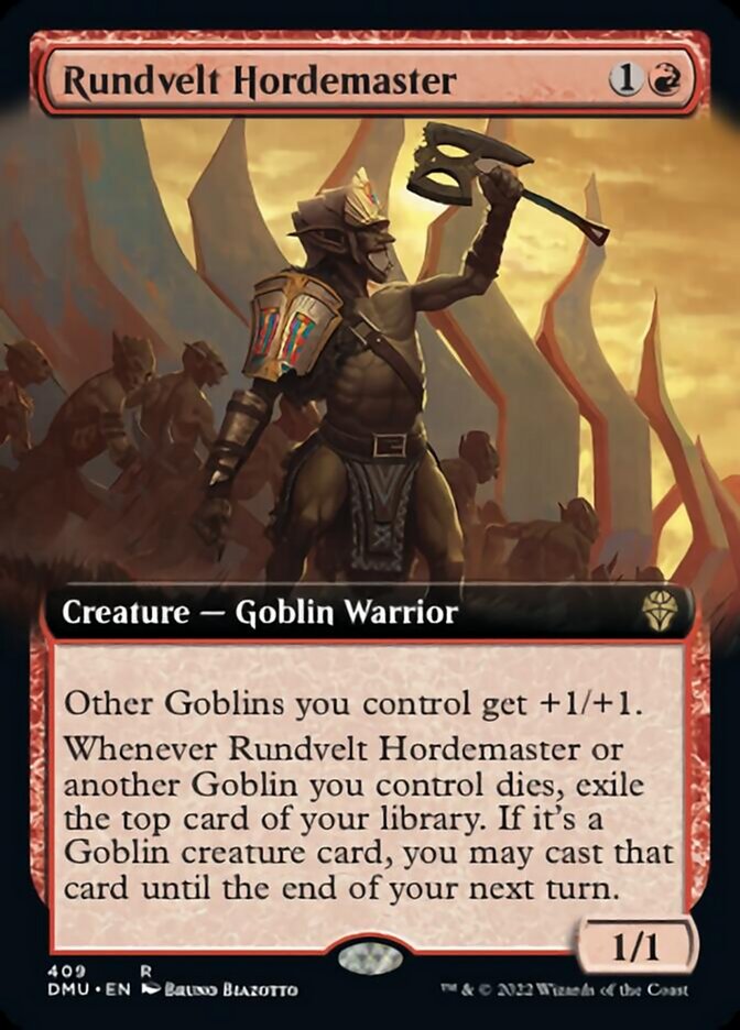 Rundvelt Hordemaster (Extended Art) [Dominaria United] | Black Swamp Games