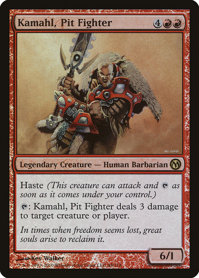 Kamahl, Pit Fighter [Duels of the Planeswalkers] | Black Swamp Games