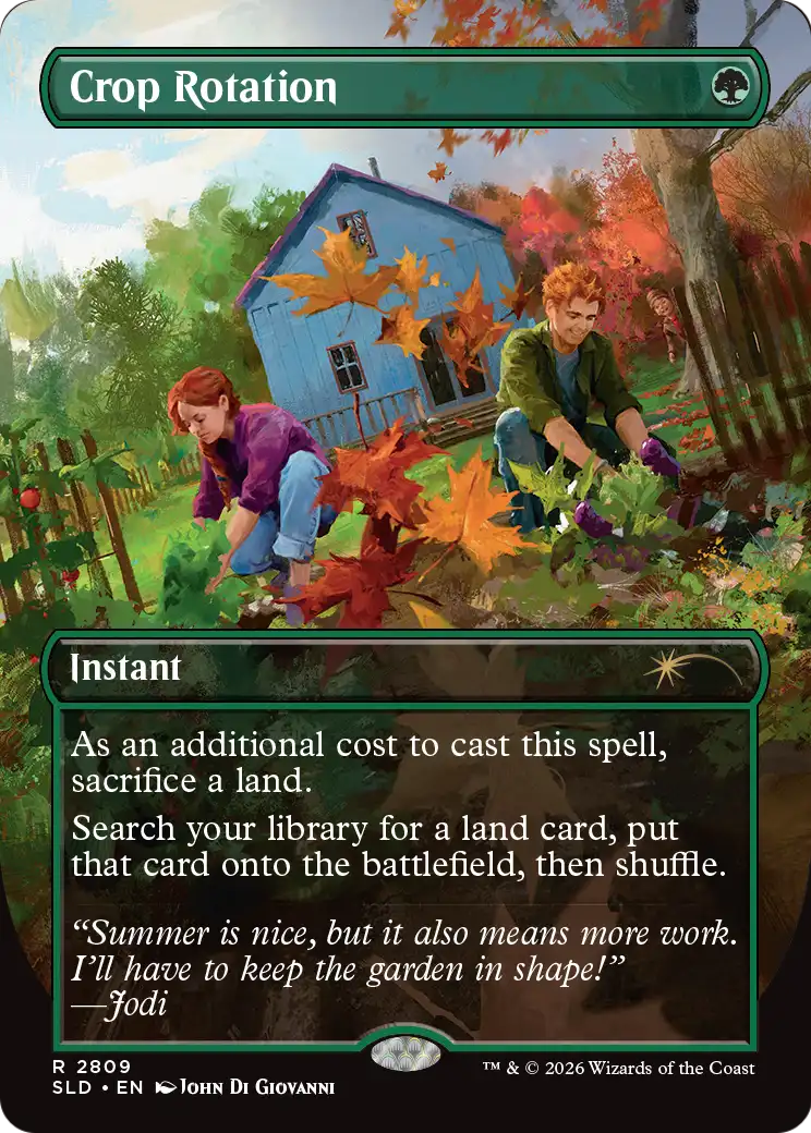 Crop Rotation [Secret Lair Drop Series] | Black Swamp Games