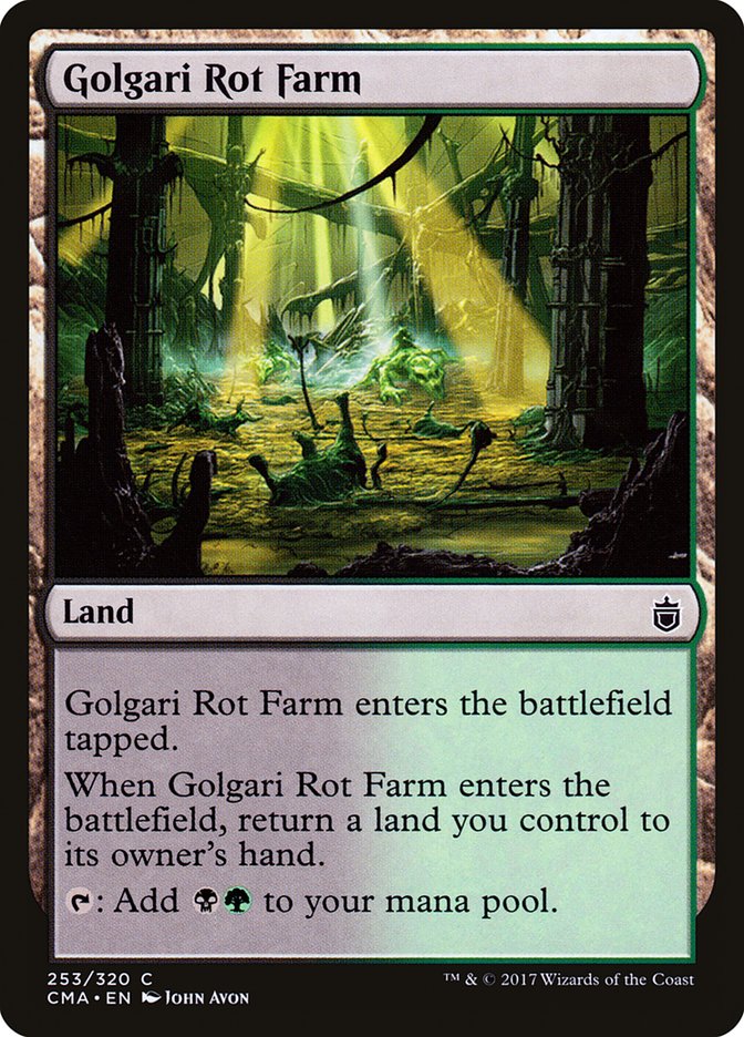 Golgari Rot Farm [Commander Anthology] | Black Swamp Games