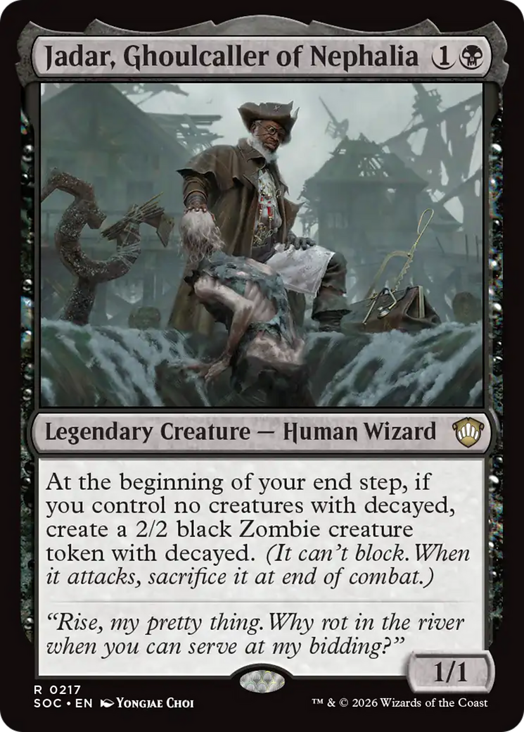 Jadar, Ghoulcaller of Nephalia [Secrets of Strixhaven Commander] | Black Swamp Games