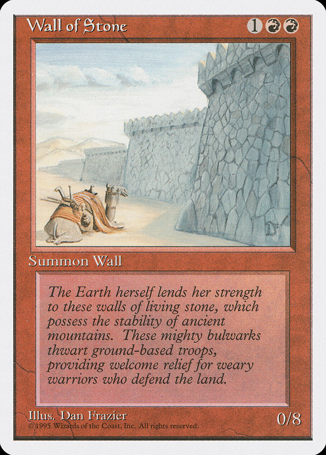 Wall of Stone [Fourth Edition] | Black Swamp Games