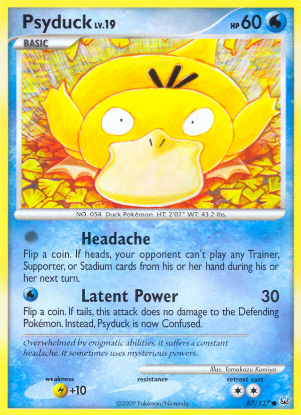 Psyduck (87/127) [Platinum: Base Set] | Black Swamp Games