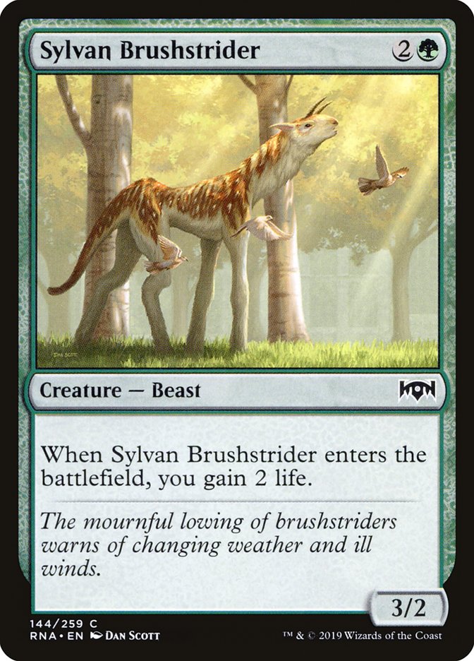 Sylvan Brushstrider [Ravnica Allegiance] | Black Swamp Games