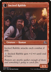 Town Gossipmonger // Incited Rabble [Shadows over Innistrad] | Black Swamp Games