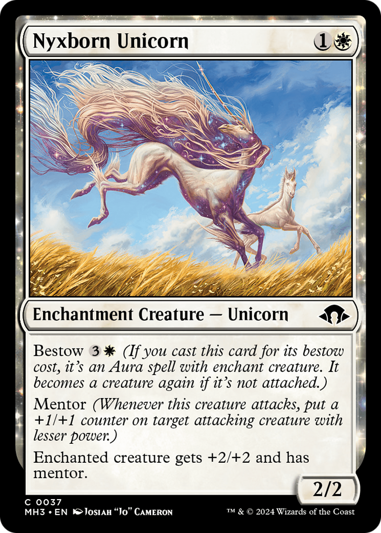Nyxborn Unicorn [Modern Horizons 3] | Black Swamp Games