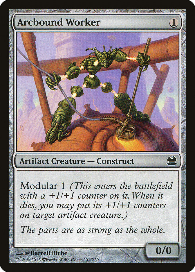 Arcbound Worker [Modern Masters] | Black Swamp Games